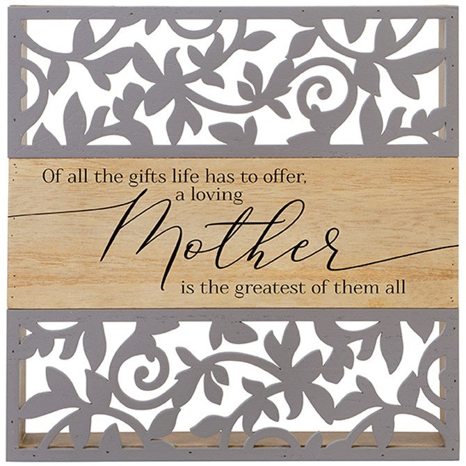 Shelf Sitter-Cutout-Mother (8.5 x 8.5 x 1.5) (Pack Of 2)