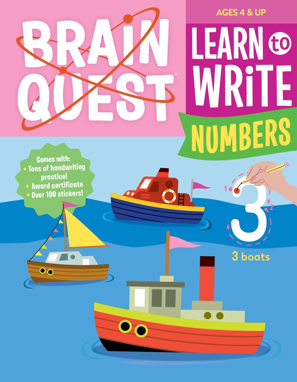 Brain Quest Learn To Write: Numbers