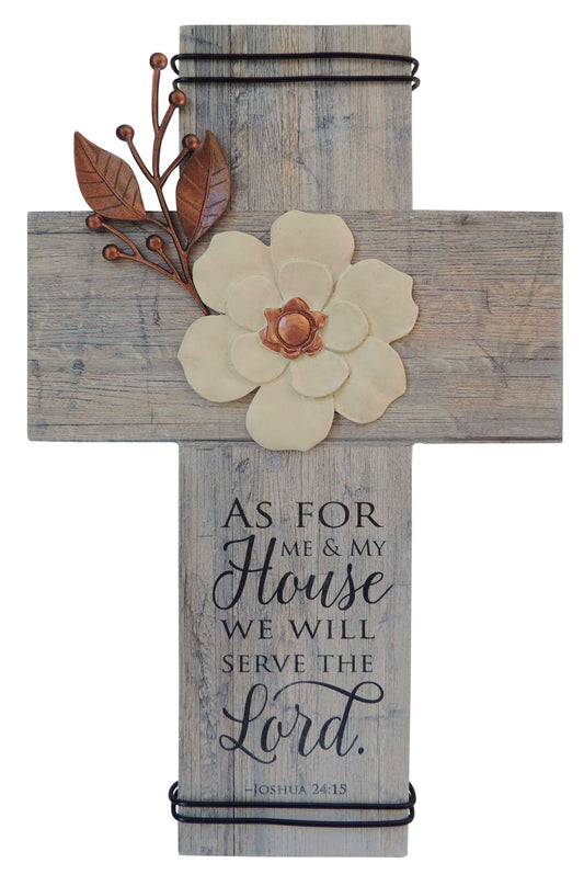 Wall Cross-As For Me & My House