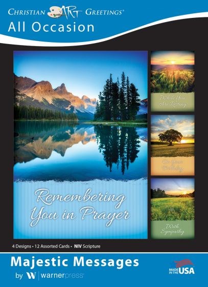 Boxed Card-Majestic Messages Assorted (Box Of 12)