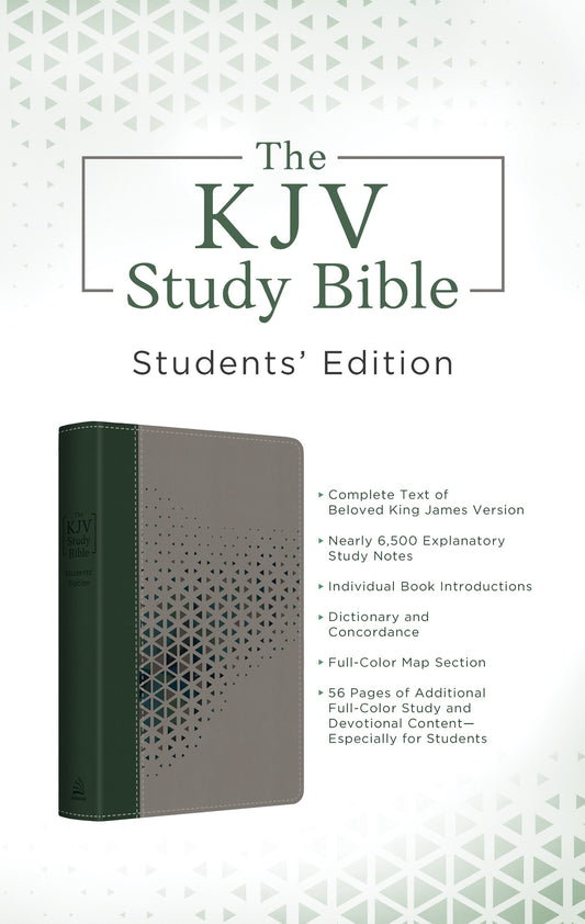KJV Study Bible (Students' Edition)-Cypress & Smoke DiCarta