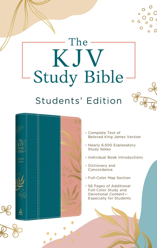 KJV Study Bible (Students' Edition)-Tropical Botanicals DiCarta