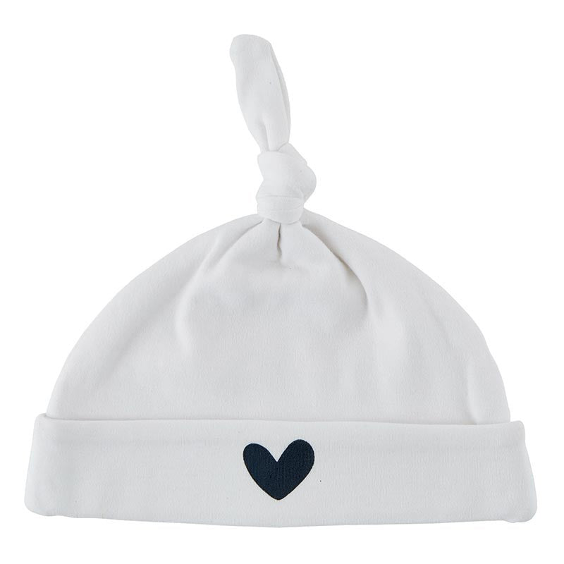 Newborn Knotted Hat-Heart
