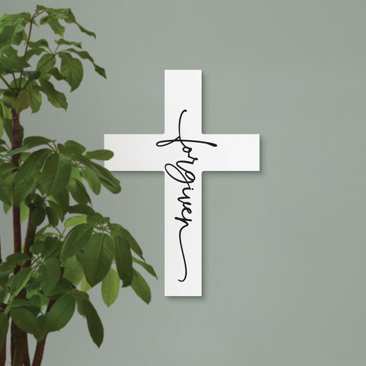 Wall Cross-Forgiven (10.75 x 16)