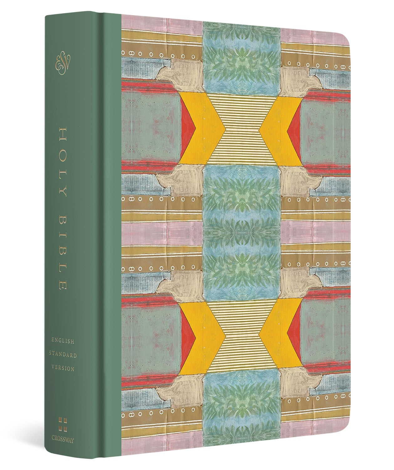 Esv Single Column Journaling Bible  Artist Series (Jessica Dennis Bush/Trellis)-Cloth Over Board (Order #9798874900120)