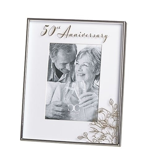 Frame-50th Anniversary (Holds 4x6 Photo)