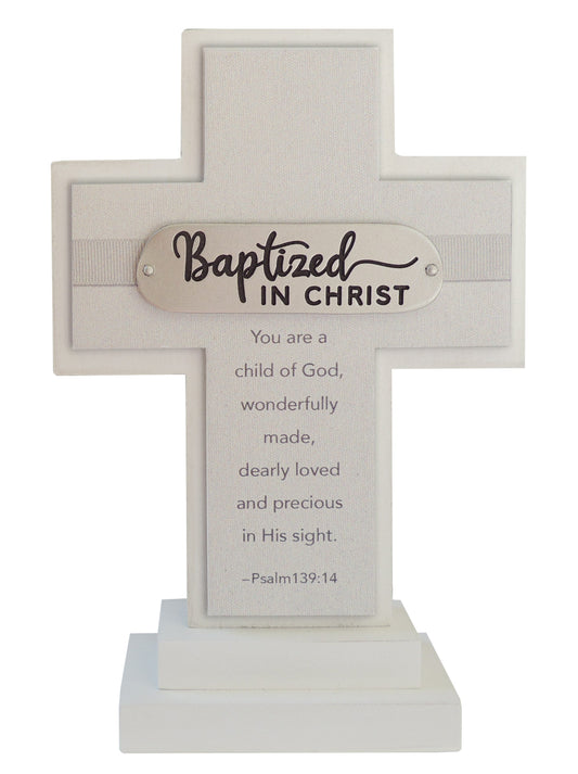 Standing Cross- Baptized In Christ (7")
