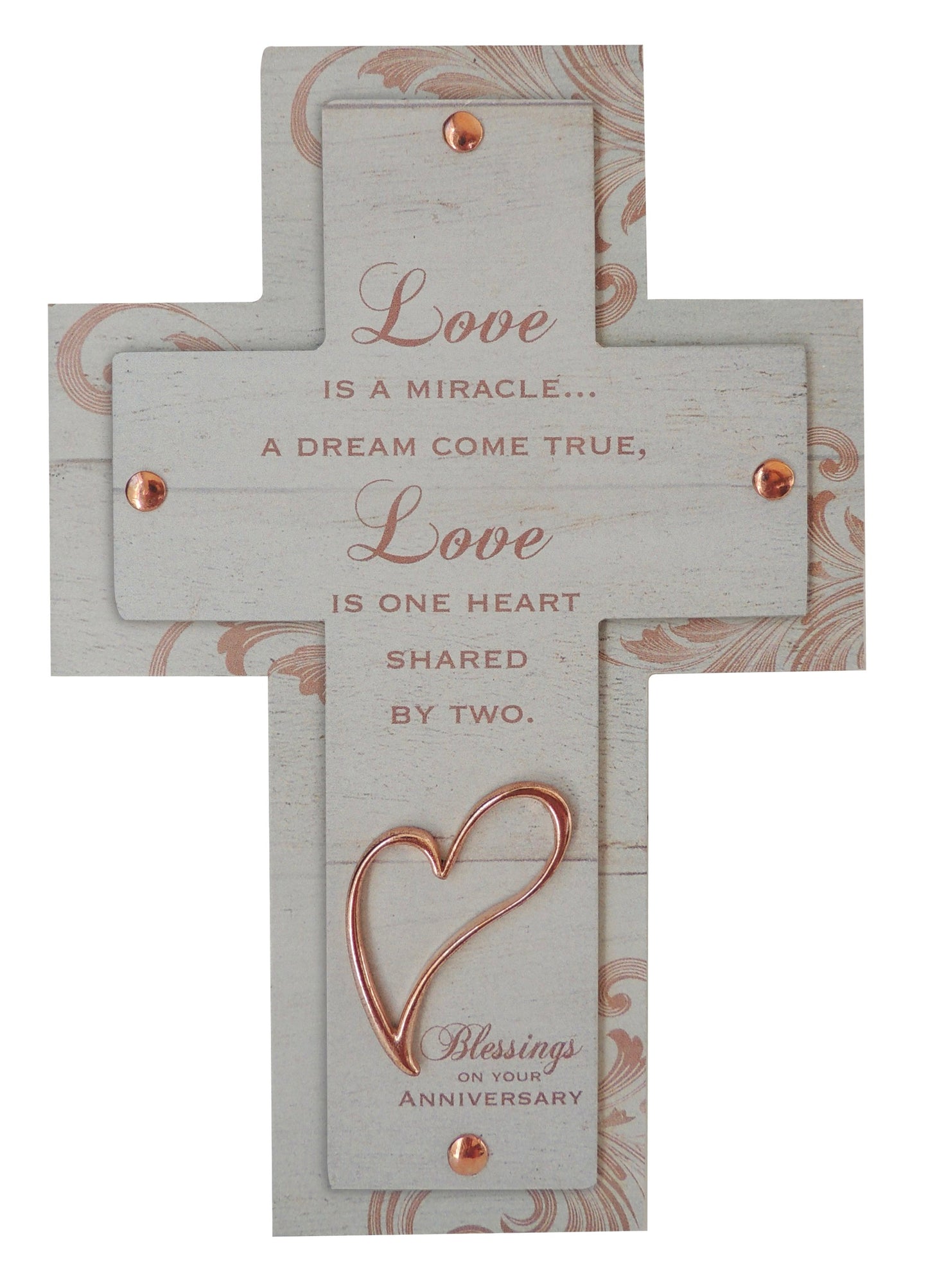 Wall Cross-Love Is A Miracle-Anniversary (8")