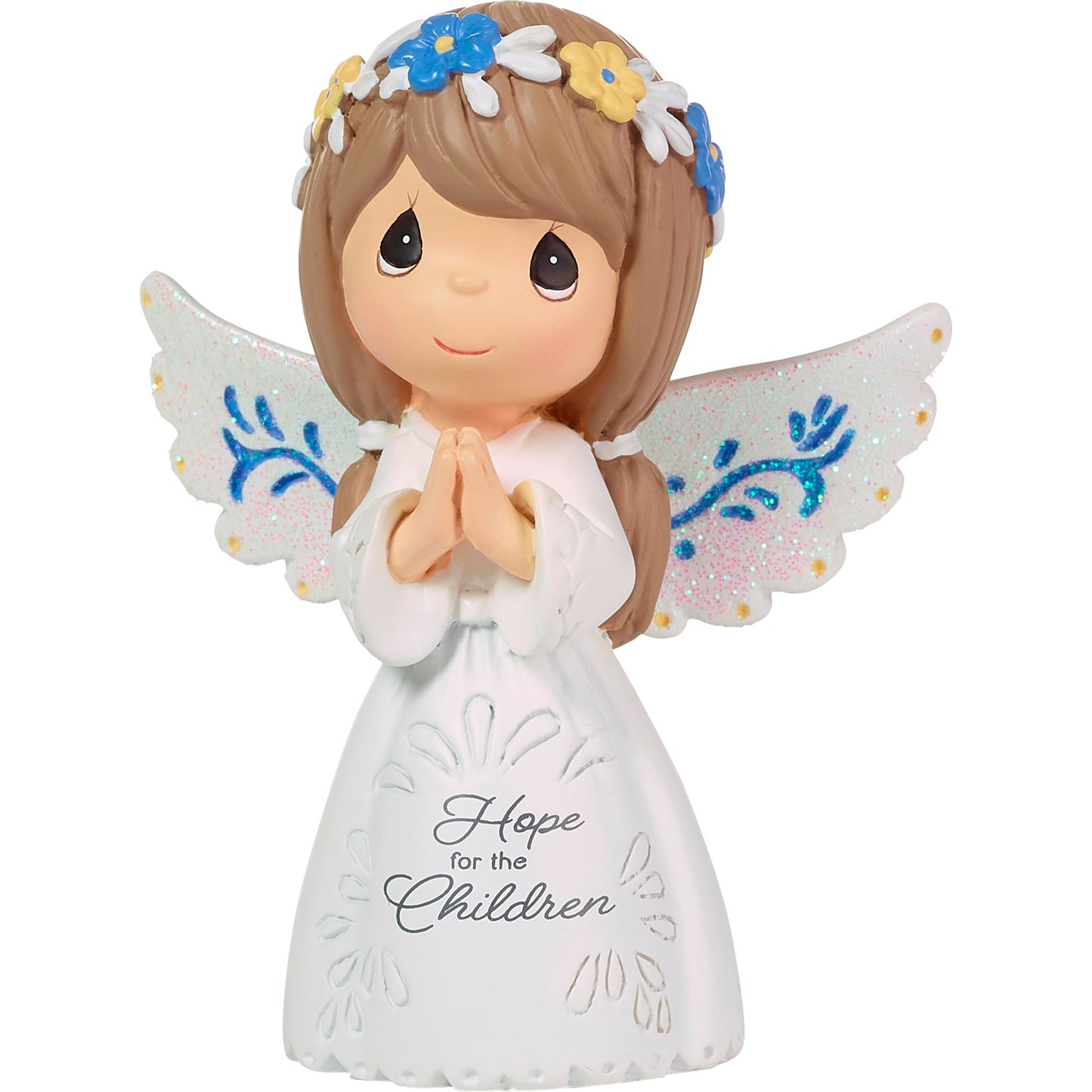 Figurine-Hope For Ukraine Mini Angel-Hope For The Children-Resin-3"