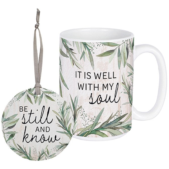Mug-Be Still w/Tag-15 Oz (Pack Of 2)