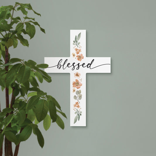 Wall Cross-Blessed (10.75 x 16)