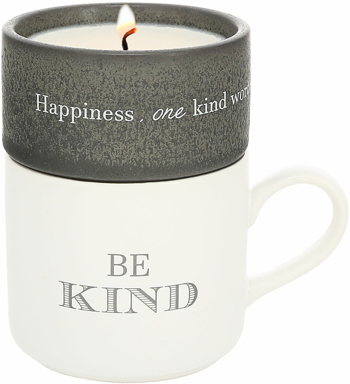 Gift Set-Stacking Mug and Candle-Be Kind