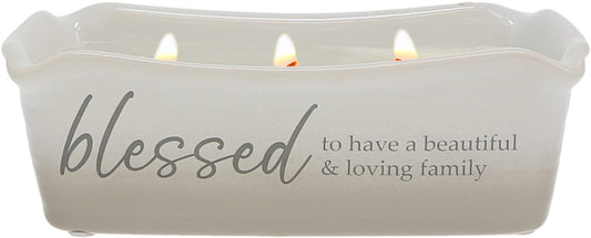 Candle-Blessed To Have Loving Family-Reveal-12oz