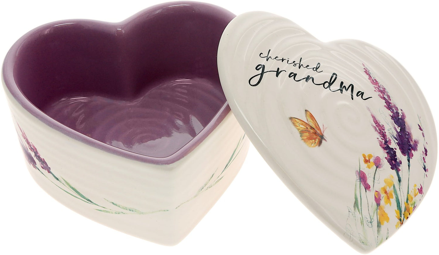 Keepsake Box-Cherished Grandma-3.75"