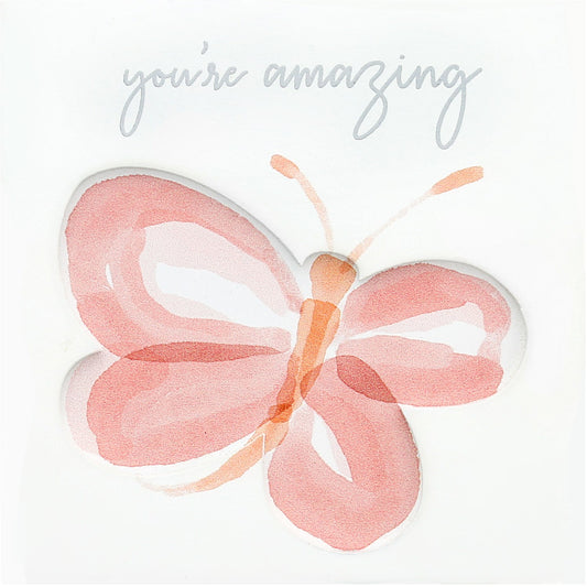 Plaque-You're Amazing-Butterfly-4.5"