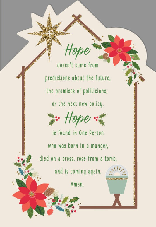 Card-Boxed-Christmas-Hope In A Manger (Box of 18) (2024)