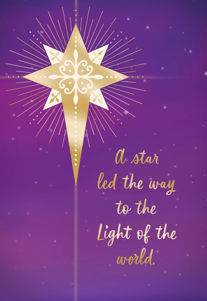 Card-Boxed-Christmas-Star Light Of The World (Box of 18) (2024)