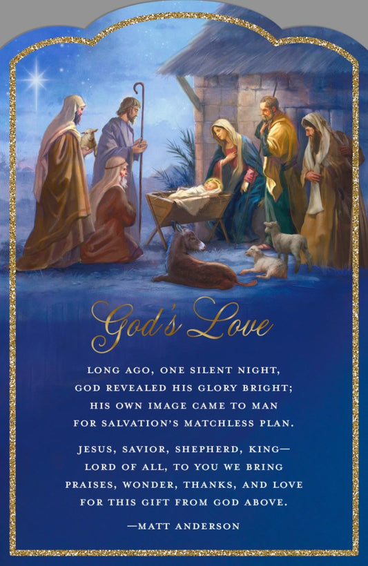 Card-Boxed-Christmas-God's Love-Nativity (Box of 18) (2024)