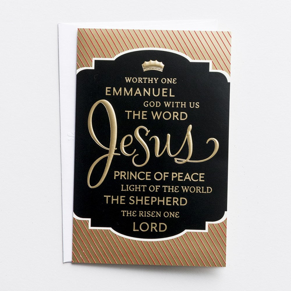 Card-Boxed-Christmas-Names Of Jesus-Bulk (Box of 50) (2024)