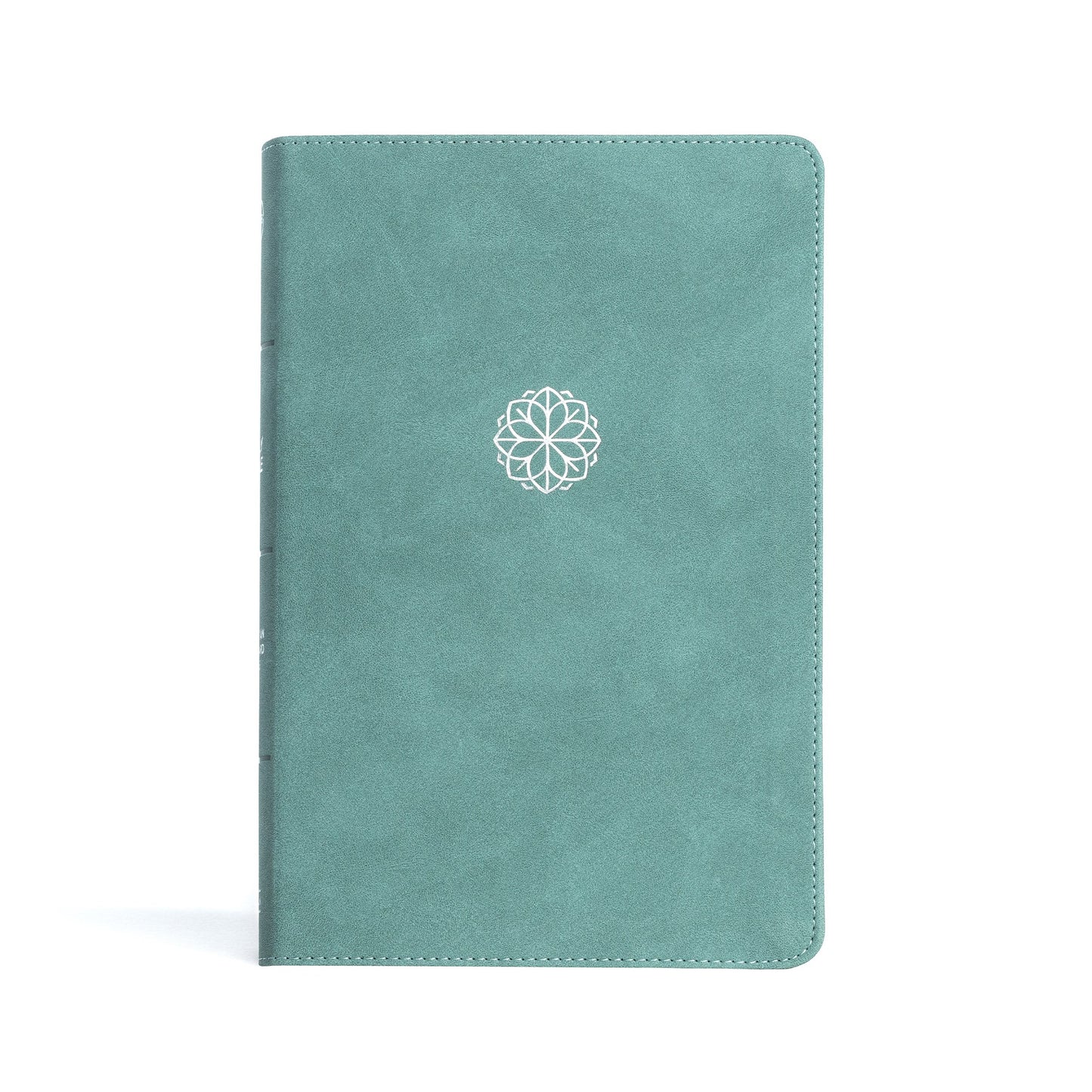 CSB Personal Size Giant Print Bible-Earthen Teal LeatherTouch