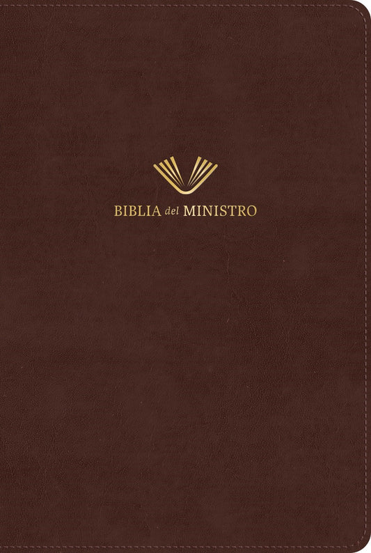 RVR 1960 Minister's Bible  Amplified Version (Biblia del Ministro  Edicion Ampliada)-Brown Imitation Leather