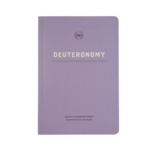 LSB Legacy Standard Bible Scripture Study Notebook: Deuteronomy-Softcover