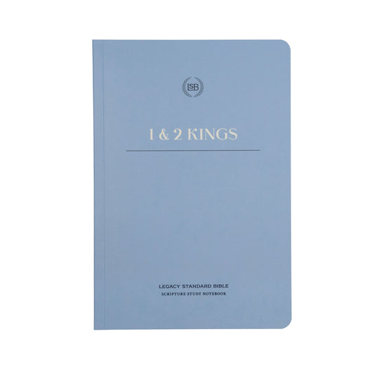 LSB Legacy Standard Bible Scripture Study Notebook: 1 & 2 Kings-Softcover