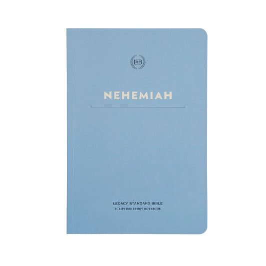 LSB Legacy Standard Bible Scripture Study Notebook: Nehemiah-Softcover