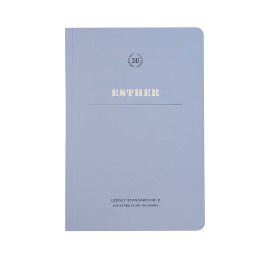 LSB Legacy Standard Bible Scripture Study Notebook: Esther-Softcover