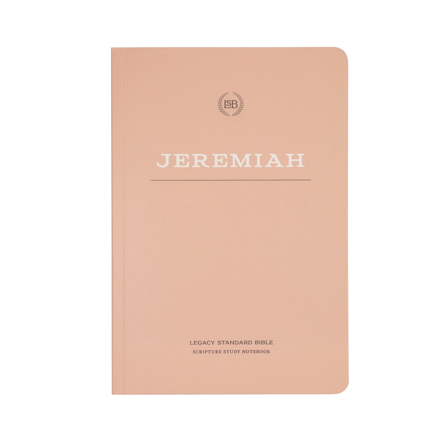 LSB Legacy Standard Bible Scripture Study Notebook: Jeremiah-Softcover