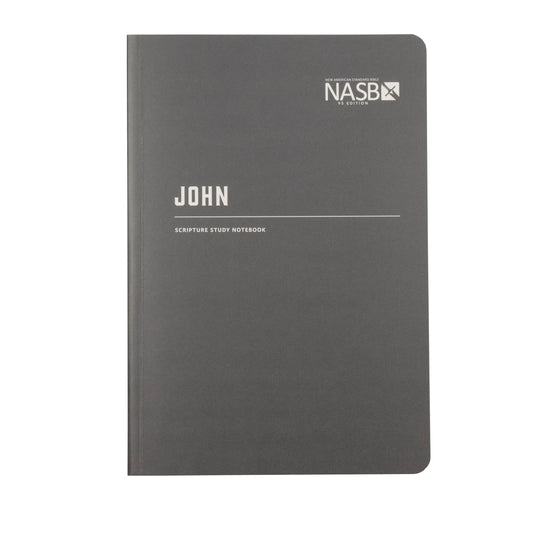 NASB 1995 Scripture Study Notebook: John (Second Edition)-Softcover