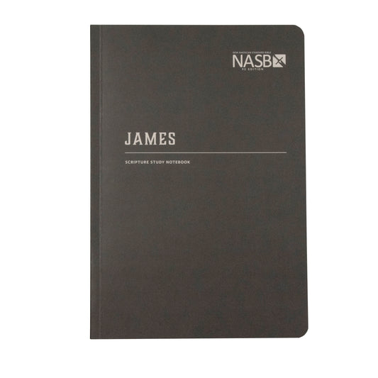 NASB 1995 Scripture Study Notebook: James (Second Edition)-Softcover