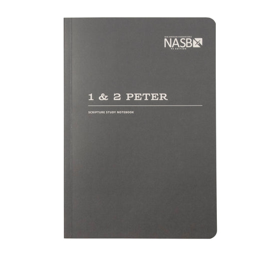 NASB 1995 Scripture Study Notebook: 1 & 2 Peter (Second Edition)-Softocver