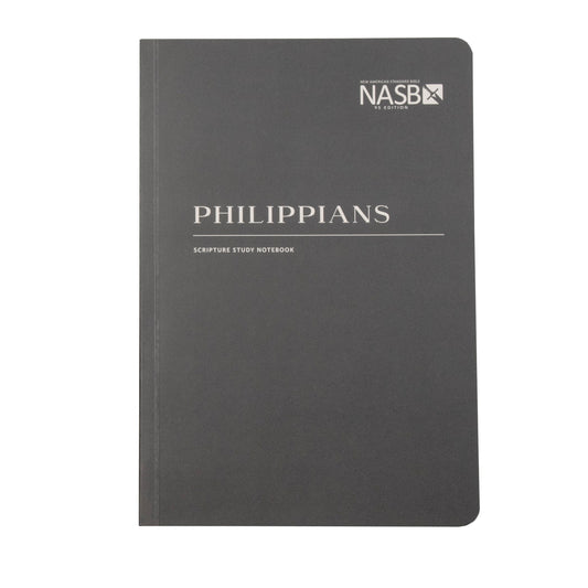 NASB 1995 Scripture Study Notebook: Philippians (Second Edition)-Softcover