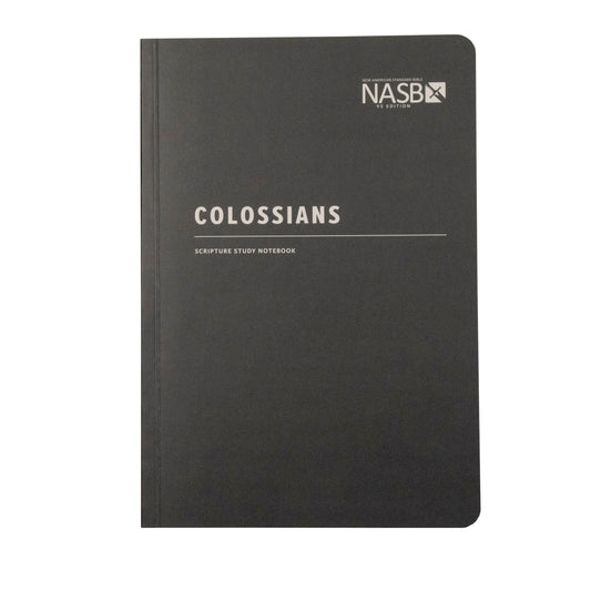 NASB 1995 Scripture Study Notebook: Colossians (Second Edition)-Softcover