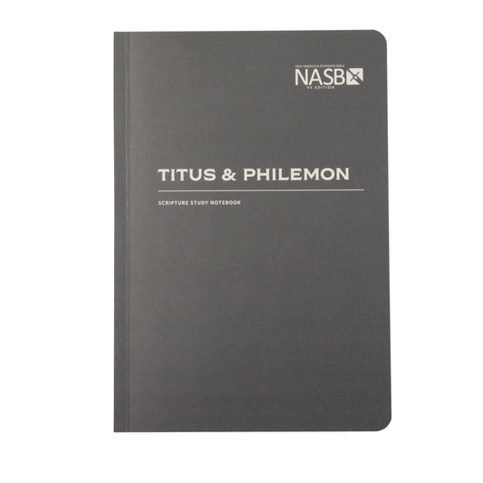 NASB 1995 Scripture Study Notebook: Titus & Philemon (Second Edition)-Softcover