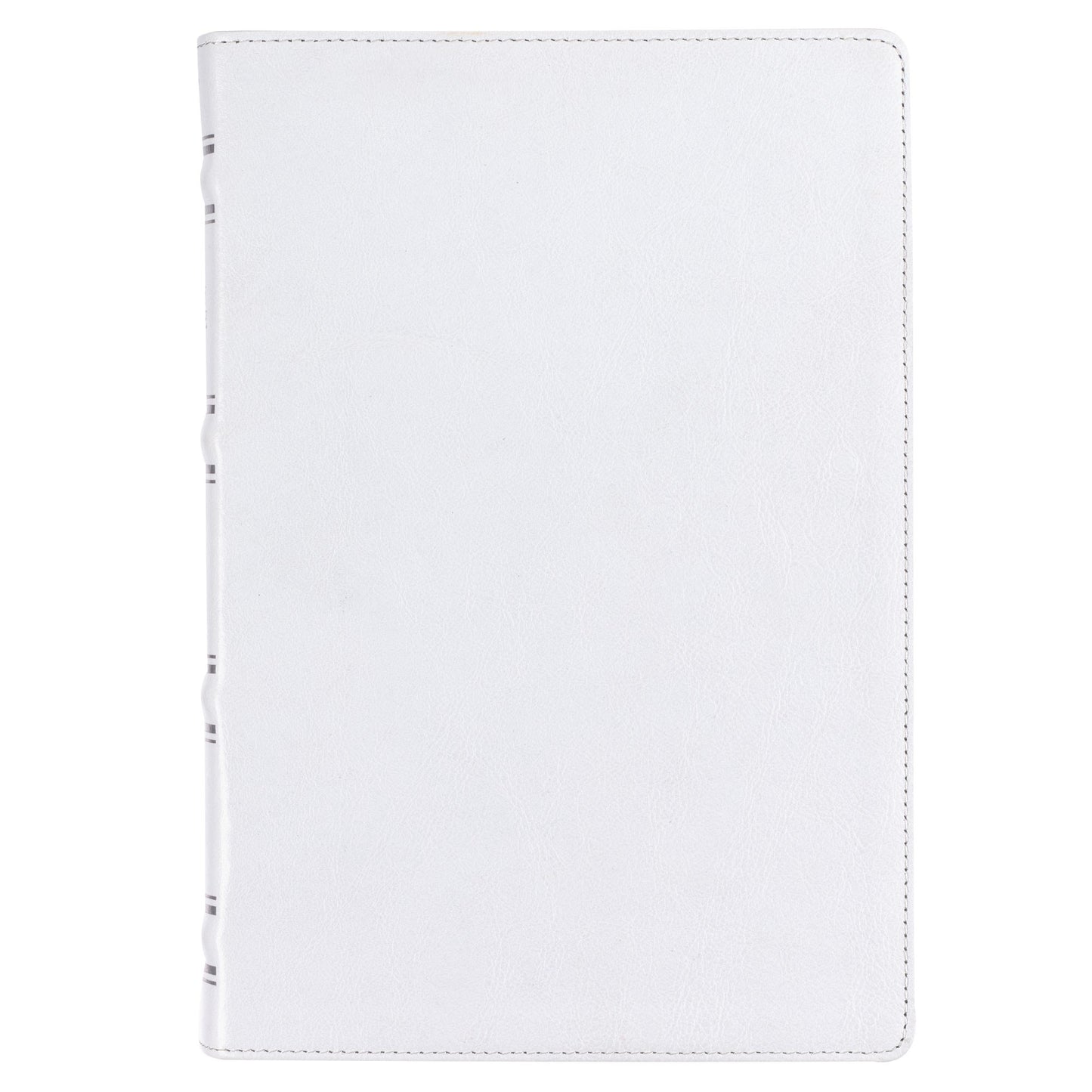 KJV Giant Print Bible (Full-Size)-White Full Grain Leather