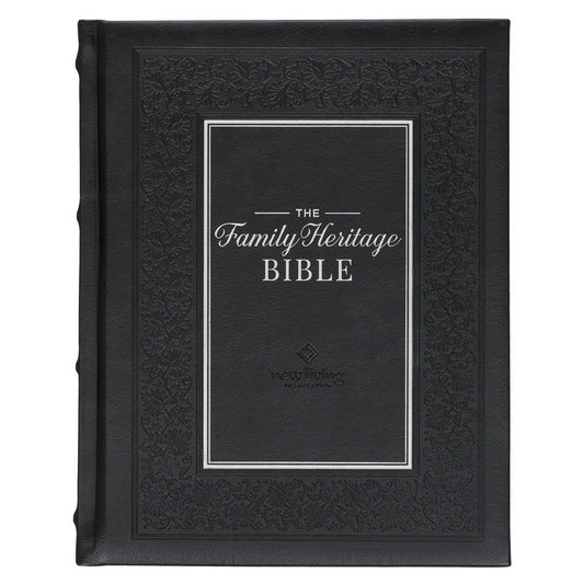NLT Family Heritage Bible-Black Hardcover
