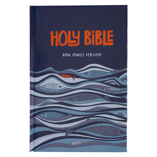 KJV Kid's Edition Bible-Blue Faux Leather