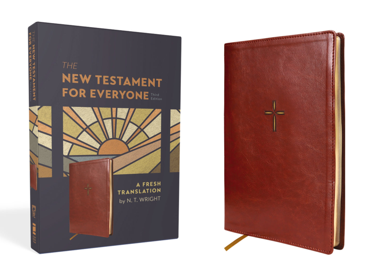 The New Testament For Everyone (Third Edition)-Brown Leathersoft