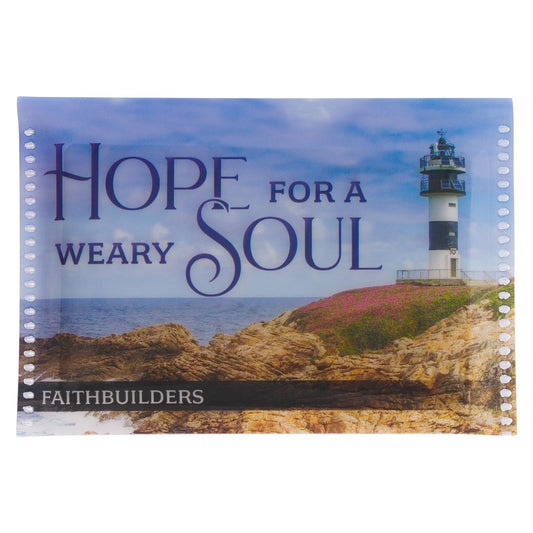 Faithbuilder Cards-Hope For A Weary Soul (Pack of 20)