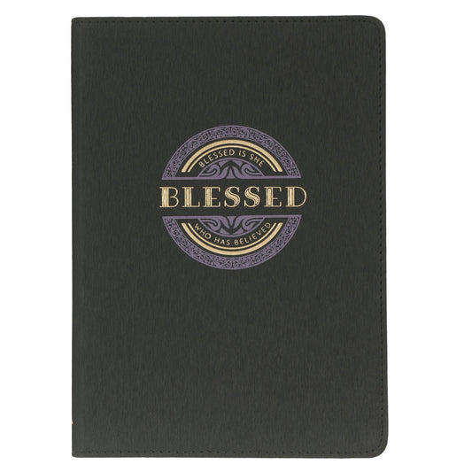 Journal-Classic Black-Blessed Luke 1:45