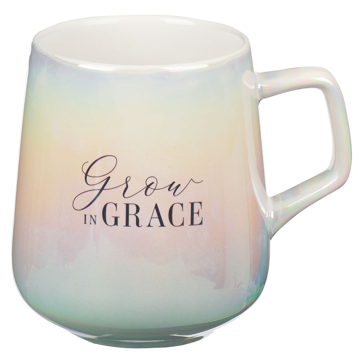 Mug-Grow In Grace-Iridescent/White (MUG981)