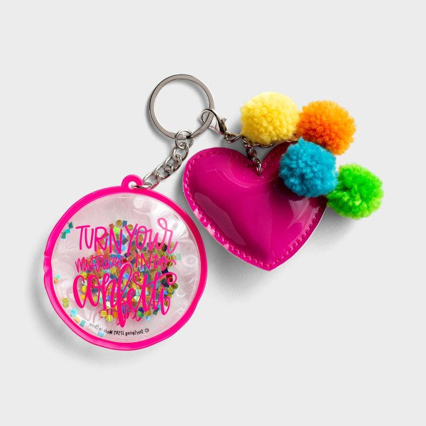Keychain-Betty Confetti