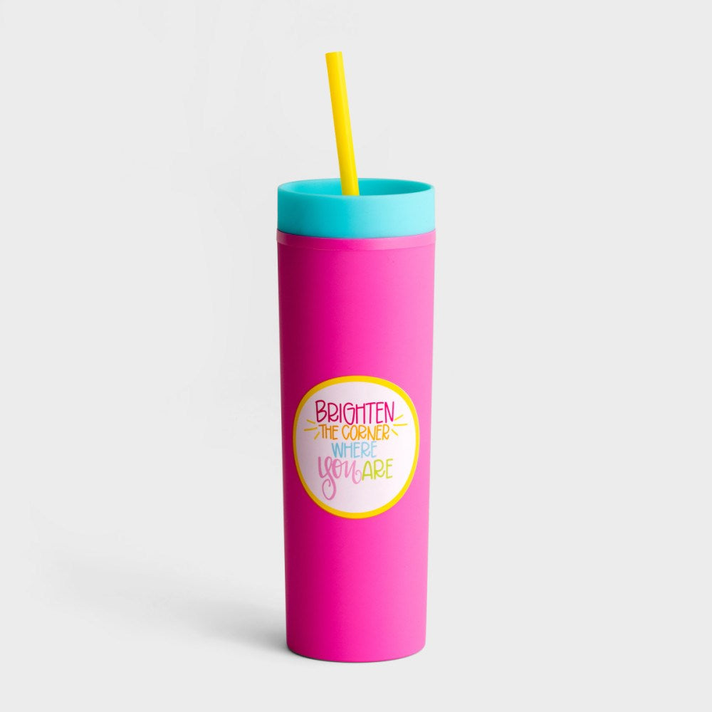 Tumbler-Brighten The Corner (16 Oz)