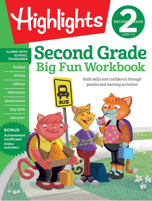 Second Grade Big Fun Workbook (Highlights)