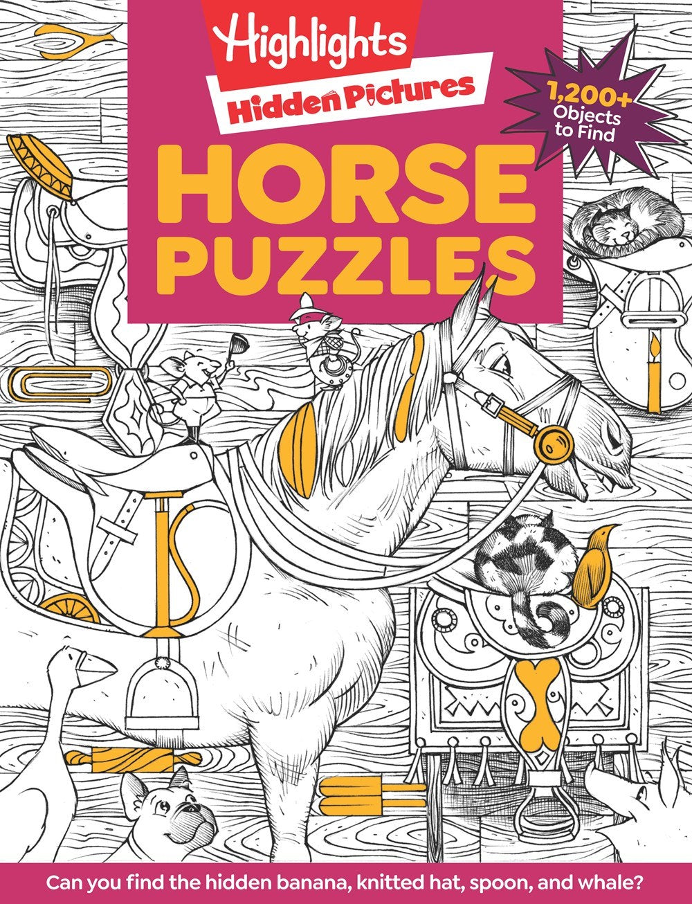 Horse Puzzles (Highlights Hidden Pictures)
