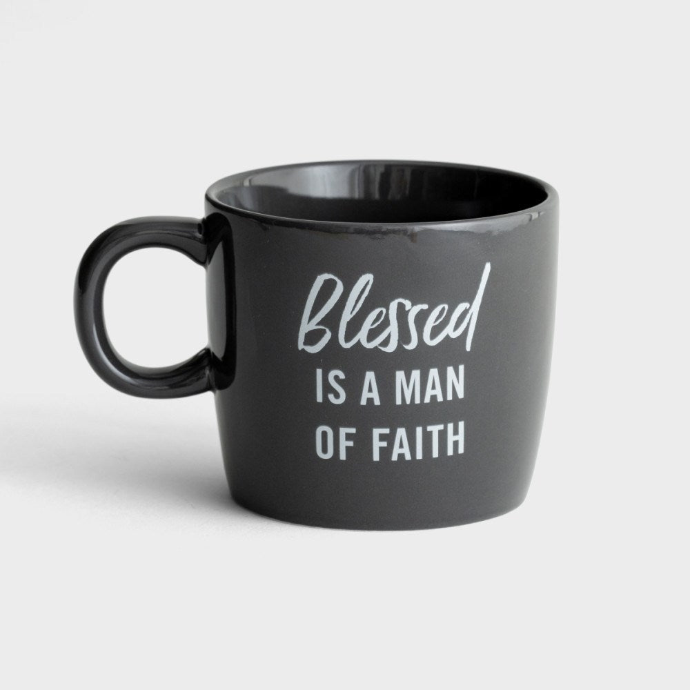 Mug-Blessed Is A Man Of Faith (16 Oz)