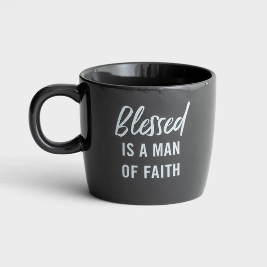 Mug-Blessed Is A Man Of Faith (16 Oz)
