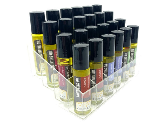 Anointing Oil-Assorted Display-1/3 Oz (Pack of 24)